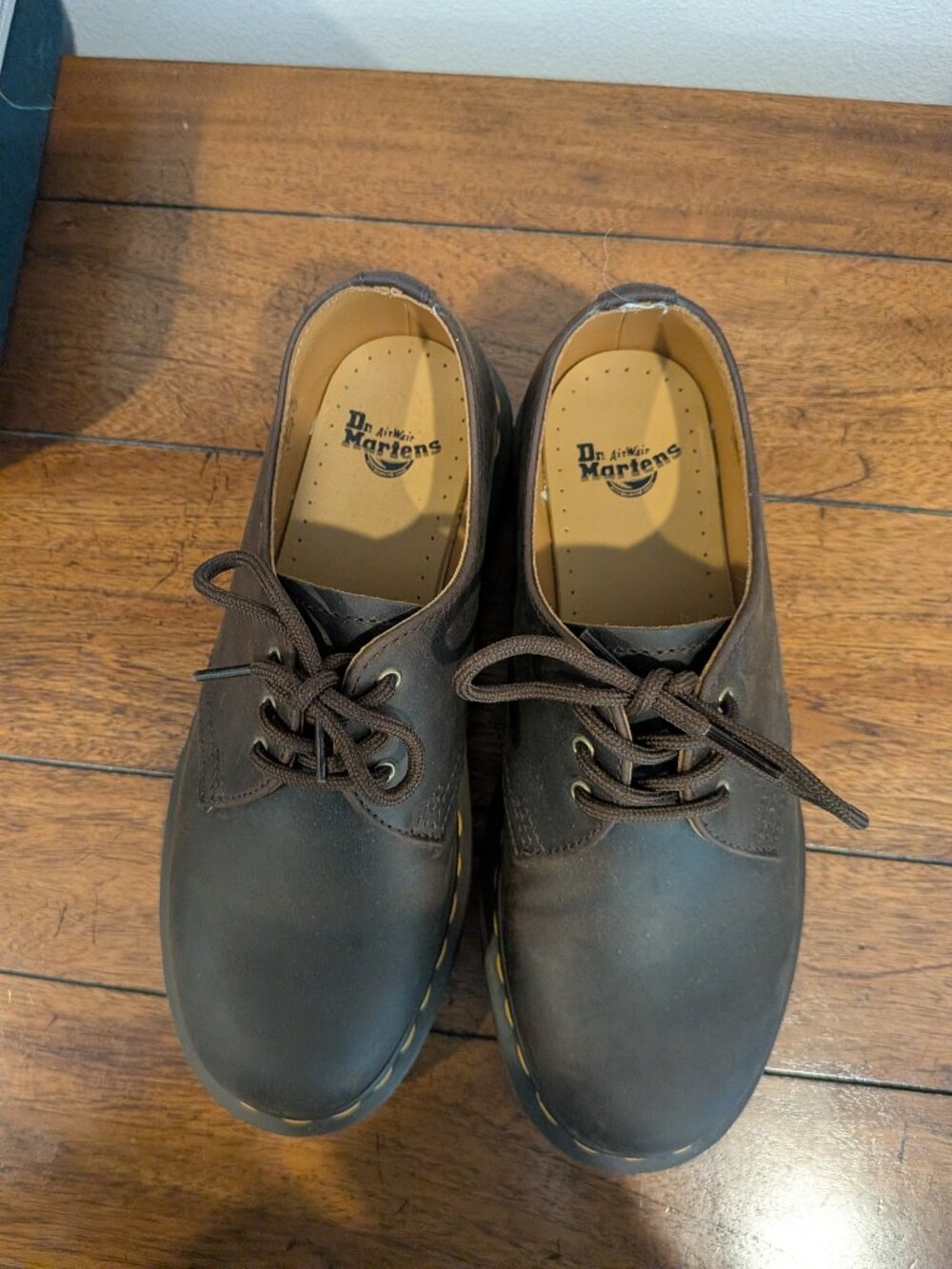 Dr. Martens Reeder Crazy Horse Shoes, Size 8